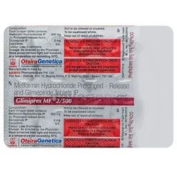 Glimiprex MF 2/500 Tablet - Prescription Required