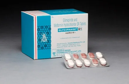 Glyciphage-G 1 Tablet - Prescription Required