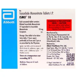 Ismo 10 Tablet - Prescription Required
