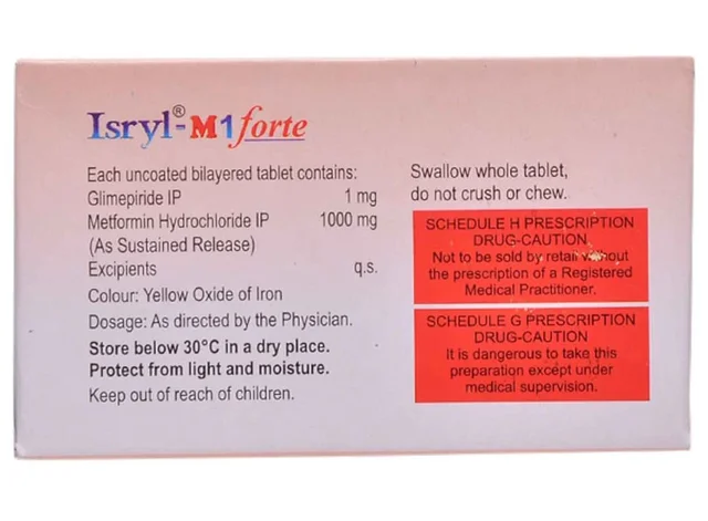 Isryl-M 1 Forte Tablet - Prescription Required