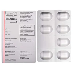 Kombiglyze XR 5mg/1000mg Tablet - Prescription Required