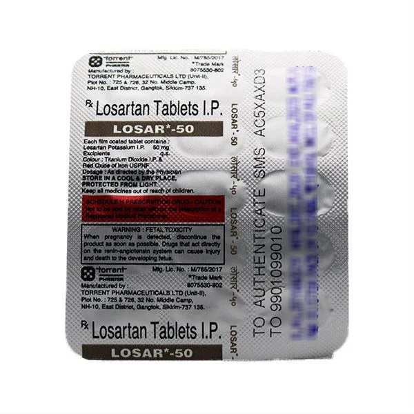 Losar 50 Tablet - Prescription Required