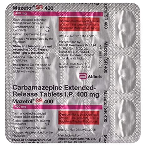 Mazetol SR 400 Tablet - Prescription Required