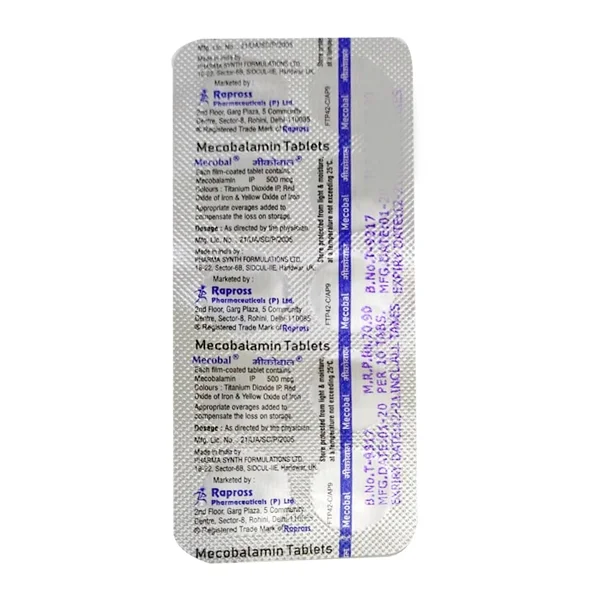 Mecobal 500mcg Tablet -
