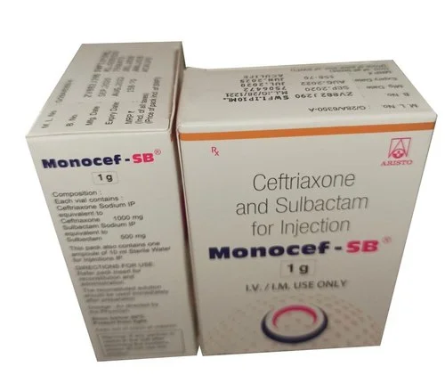 Monocef-SB 1g Injection - Prescription Required