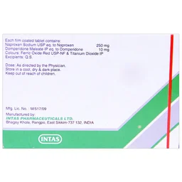 Napra D 250 Tablet - Prescription Required