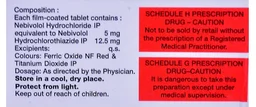 Nebi-H Tablet - Prescription Required
