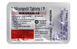 Nikoran 10 Tablet - Prescription Required