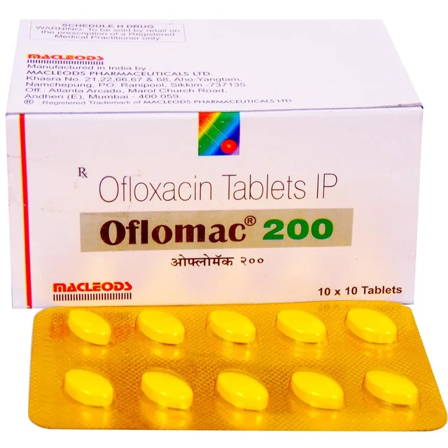 Oflomac 200 Tablet - Prescription Required
