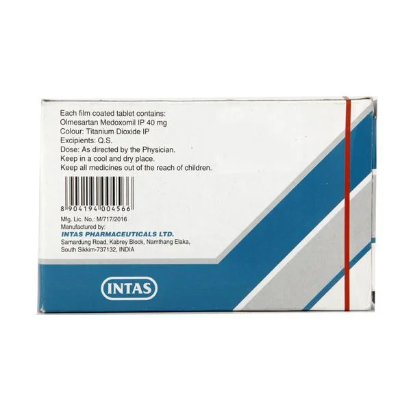 Olmark 40 Tablet - Prescription Required