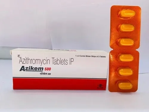 Azikem 500mg Tablet - Prescription Required