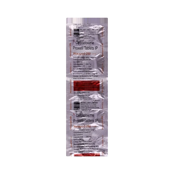 Hexapod 200mg Tablet - Prescription Required