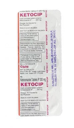 Ketocip Tablet - Prescription Required