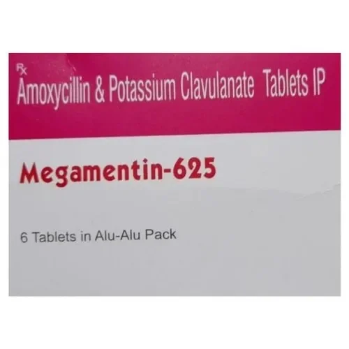 Megamentin 625 Tablet - Prescription Required