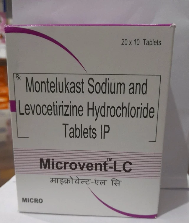 Microvent LC 5mg/10mg Tablet - Prescription Required