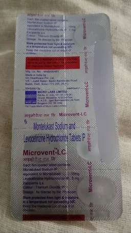 Microvent LC 5mg/10mg Tablet - Prescription Required
