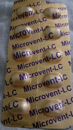 Microvent LC 5mg/10mg Tablet - Prescription Required