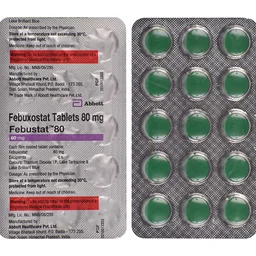 Febustat 80 Tablet - Prescription Required
