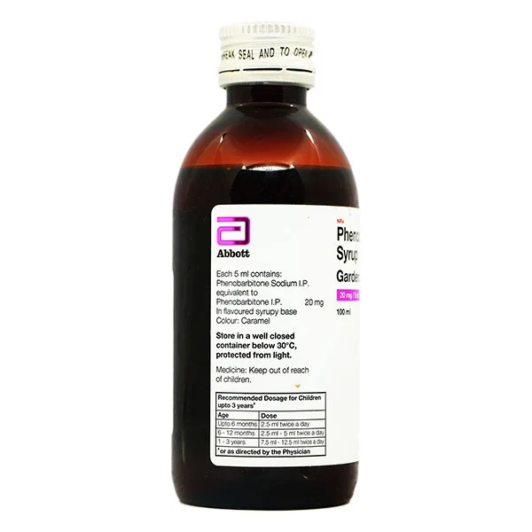 Gardenal 20mg/5ml Syrup - Prescription Required