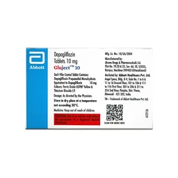 Gluject 10 Tablet - Prescription Required