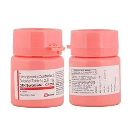 GTN Sorbitrate CR 2.6 Tablet - Prescription Required