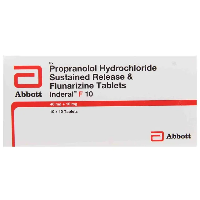 Inderal F 10 Tablet - Prescription Required