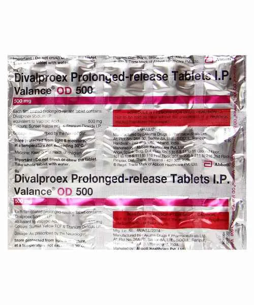 VALANCE OD 500MG 1*15