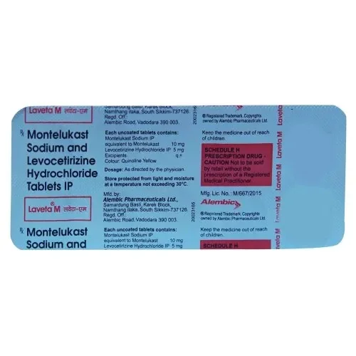 Laveta M Tablet - Prescription Required