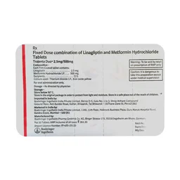 TRAJENTA DUO 500 10T. 1*10