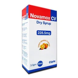 Novamox CV 228.5mg Dry Syrup - Prescription Required