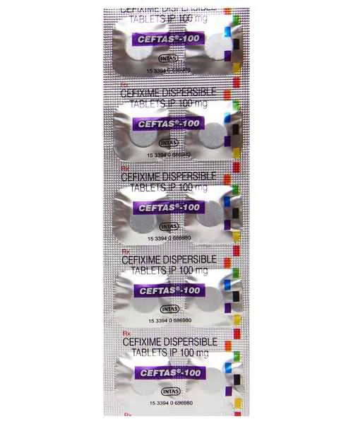 Ceftas 100 Tablet - Prescription Required