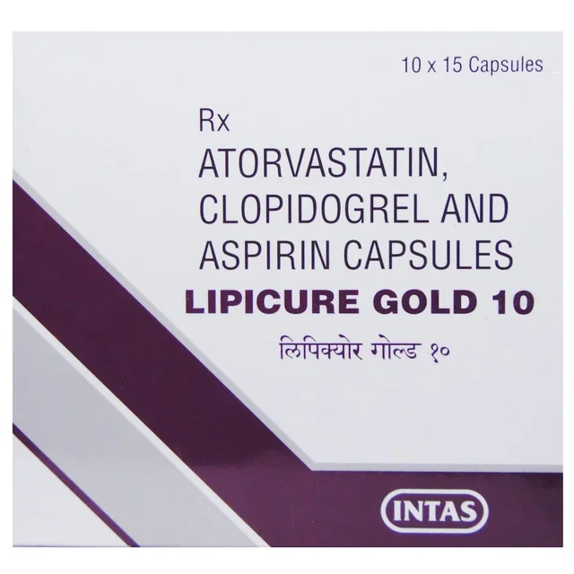 Lipicure Gold 10 Capsule - Prescription Required