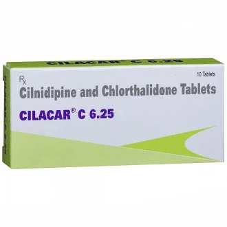 Cilacar C 6.25 Tablet - Prescription Required