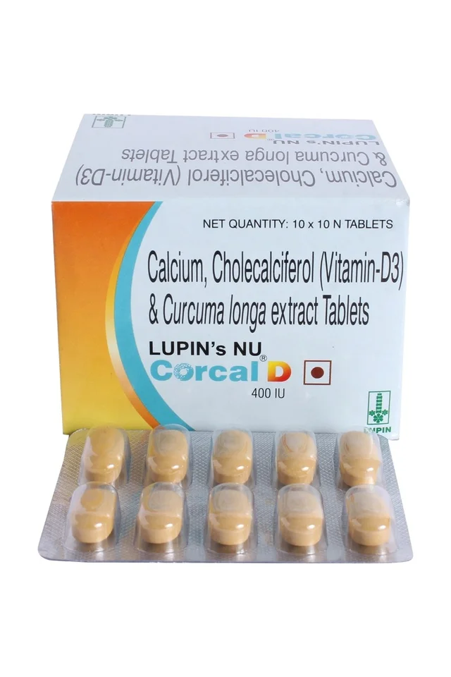 Corcal D 400 IU Tablet