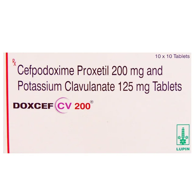 Doxcef CV 200 Tablet - Prescription Required