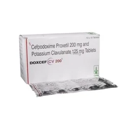 Doxcef CV 200 Tablet - Prescription Required