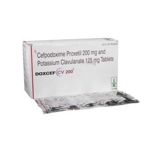 Doxcef CV 200 Tablet - Prescription Required