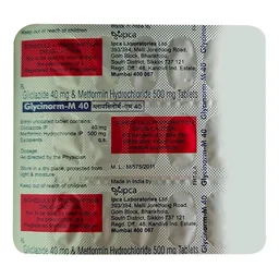 Glycinorm-M 40 Tablet - Prescription Required
