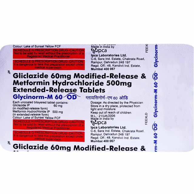 Glycinorm-M 60 OD Tablet - Prescription Required