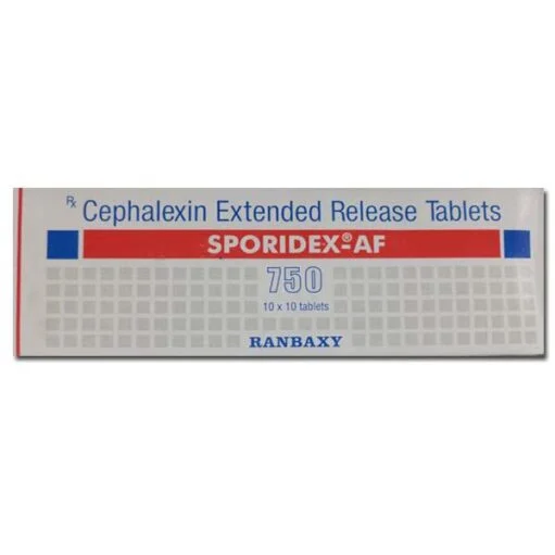 SPORIDEX AF 750 TAB 1*10