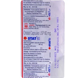 O-Stat 60 Capsule - Prescription Required