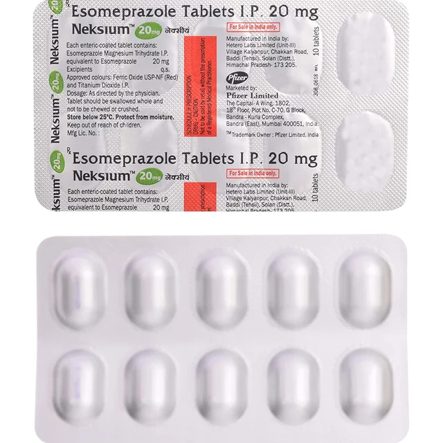 Neksium 20 Tablet - Prescription Required