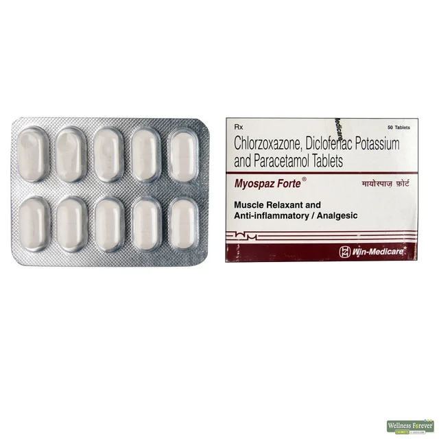 Myospaz Forte Tablet - Prescription Required