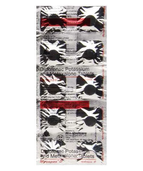 Myospas D Tablet - Prescription Required