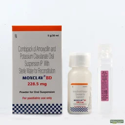 Moxclav BD 228.5mg Powder for Oral Suspension - Prescription Required