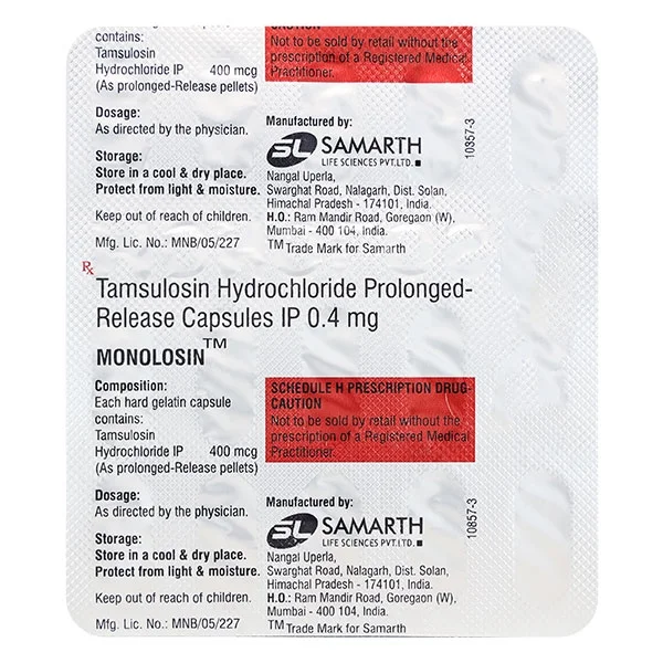 Monolosin Capsule - Prescription Required