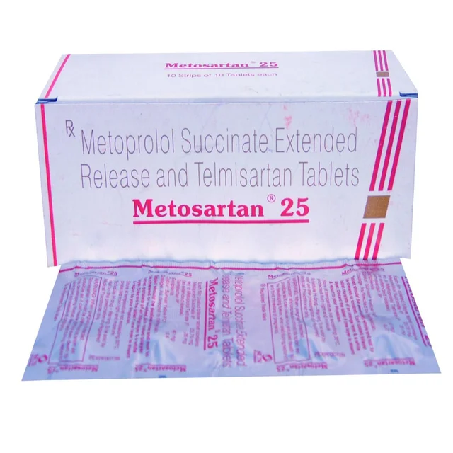 Metosartan 25 Tablet -