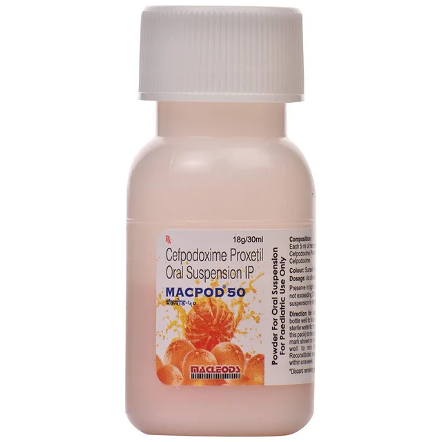 Macpod 50 Oral Suspension - Prescription Required