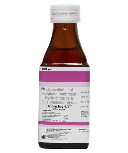Grilinctus-LS Syrup - Prescription Required
