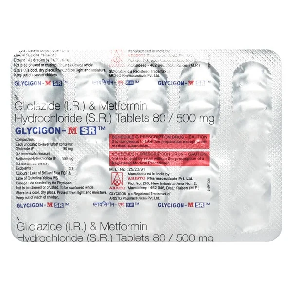 Glycigon-M SR Tablet - Prescription Required